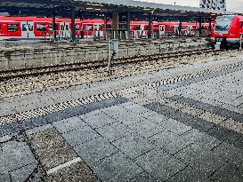 S-Bahn Trains At Munich East Station