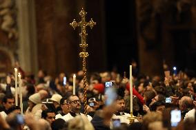 Pope Francis opens the Holy Door in St. Peter's Basilica for the Jubilee 2025, celebrates Christmas Mass in front of thousands o