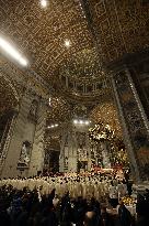 Pope Francis opens the Holy Door in St. Peter's Basilica for the Jubilee 2025, celebrates Christmas Mass in front of thousands o