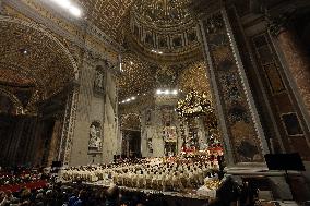 Pope Francis opens the Holy Door in St. Peter's Basilica for the Jubilee 2025, celebrates Christmas Mass in front of thousands o