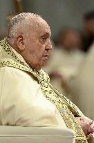 Pope Francis Leads Christmas Eve Mass - Vatican