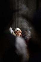 Pope Francis Opens Holy Door To Launch Jubilee 2025 - Vatican