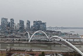 Beijing-hangzhou Grand Canal Landscape Pedestrian Bridge