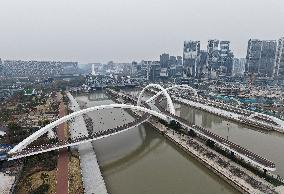 Beijing-hangzhou Grand Canal Landscape Pedestrian Bridge