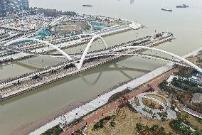 Beijing-hangzhou Grand Canal Landscape Pedestrian Bridge