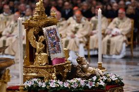 Pope Francis Leads Christmas Eve Mass - Vatican