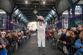 Smithfield Meat Market Christmas Eve Auction - London