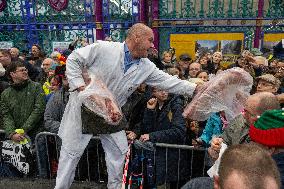 Smithfield Meat Market Christmas Eve Auction - London