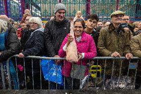 Smithfield Meat Market Christmas Eve Auction - London