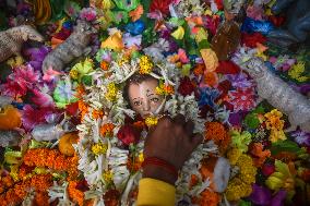 Christmas Celebration On The Outskirts Of Kolkata, India