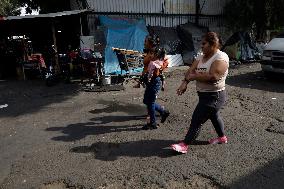 Migrants Spend Christmas Stranded In Mexico City