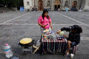 Migrants Spend Christmas Stranded In Mexico City