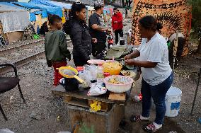 Migrants Spend Christmas Stranded In Mexico City