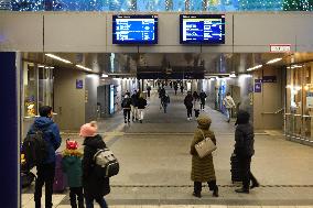 Munich Pasing Train Station Departure Hall