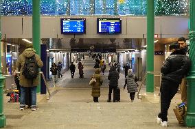 Munich Pasing Train Station Departure Hall