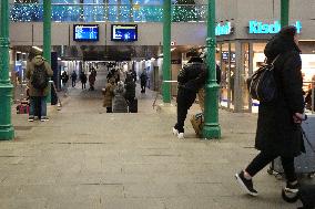 Munich Pasing Train Station Departure Hall