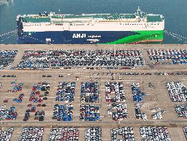 World's Largest LNG-powered Vehicle Carrier ANJI PRESTIGE