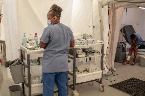 Opening of the ESCRIM Field Hospital in Mamoudzou - Mayotte