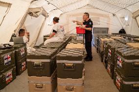 Opening of the ESCRIM Field Hospital in Mamoudzou - Mayotte