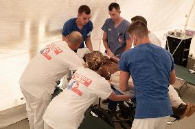 Opening of the ESCRIM Field Hospital in Mamoudzou - Mayotte