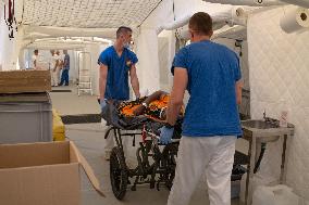 Opening of the ESCRIM Field Hospital in Mamoudzou - Mayotte