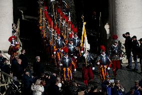 Pope Francis imparts a solemn blessing  Urbi et Orbi  on the occasion of Christmas in St. Peter's Square