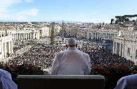 Pope Francis Delivers The Urbi et Orbi Message - Vatican