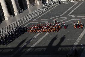 Pope Francis urbi et orbi benediction in Rome, Italy - 25 Dec 2024