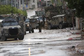 Israeli Operation in Tulkarm Refugee Camp - West Bank