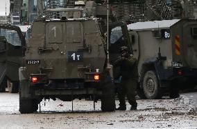 Israeli Operation in Tulkarm Refugee Camp - West Bank