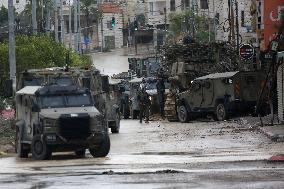 Israeli Operation in Tulkarm Refugee Camp - West Bank