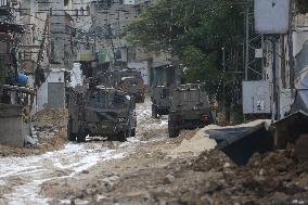 Israeli Operation in Tulkarm Refugee Camp - West Bank