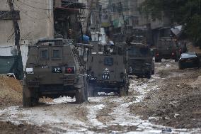 Israeli Operation in Tulkarm Refugee Camp - West Bank