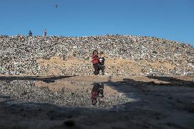 Garbage Dump in the al-Nuseirat Refugee Camp - Gaza Strip