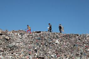 Garbage Dump in the al-Nuseirat Refugee Camp - Gaza Strip