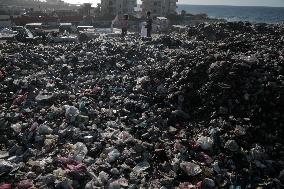 Garbage Dump in the al-Nuseirat Refugee Camp - Gaza Strip