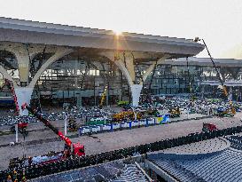 Chongqing East Railway Station Construction Site - China