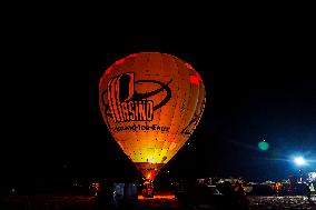 First International Hot Air Balloon Festival In Nepal.