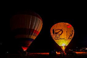 First International Hot Air Balloon Festival In Nepal.