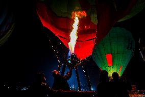 First International Hot Air Balloon Festival In Nepal.