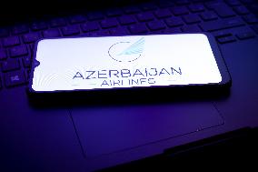 Azerbaijan Airlines And Embraer Photo Illustrations