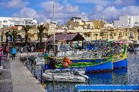 Daily Life in Marsaxlokk, Malta