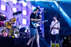 King Gizzard & The Lizard Wizard Perform In Milan Italy