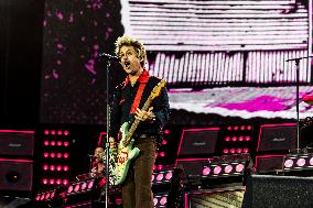 Green Day Perform In Milan Italy