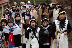 Christmas Tradition In Bulgaria.