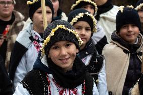 Christmas Tradition In Bulgaria.