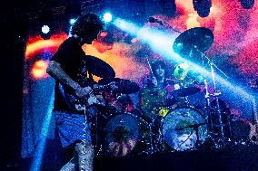 King Gizzard & The Lizard Wizard Perform In Milan Italy