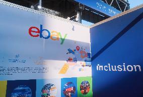 eBay Booth at INCLUSION｡､Conference on the Bund in Shanghai