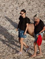 Natalie Portman Enjoying The Sun In St Barths