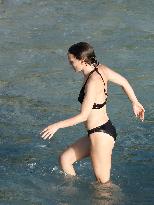 Natalie Portman Enjoying The Sun In St Barths